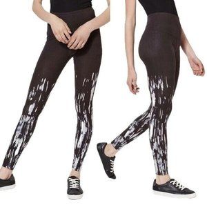 Lysse Flattering Cotton Leggings Size XS Womens Watercolor 10-2280-M1 Pull On